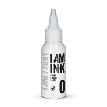 I AM INK FIRST GENERATION - White 0 - 50ml. Rutile Paste