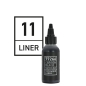 Preview: 77266 Carbon Black Tattoofarbe - Liner 11 - 50ml.