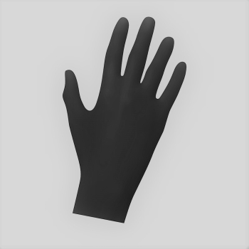 Unigloves Nitril Handschuhe  "Black Pearl" 100 Stück, Größe XS