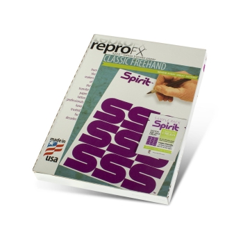 10x Spirit reproFX Purple Classic Freehand A4