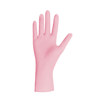 Unigloves Nitril Handschuhe  "Pink Pearl" 100 Stück, Größe L
