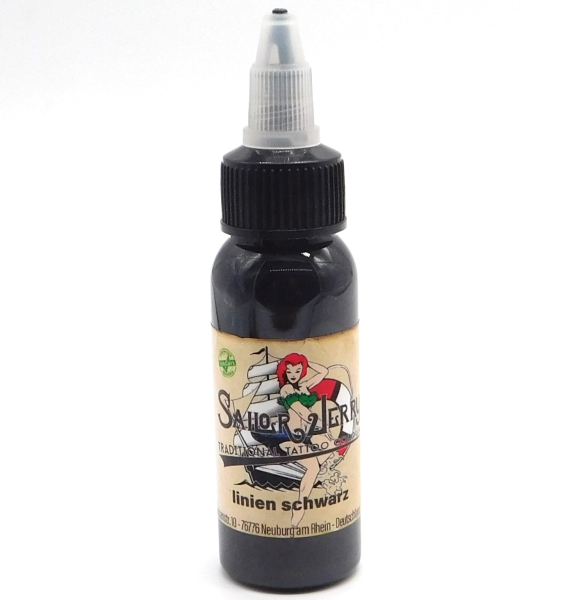 Sailor Jerry Tattoofarbe Liner Black 30ml