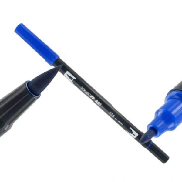 Tombow Dual Brush Stift AB-T Farbe Ultramarine